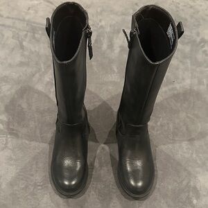 Black Knee-High Boots